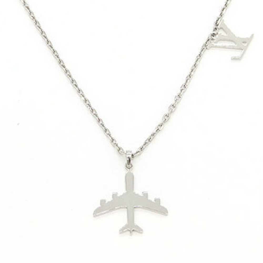 LOUIS VUITTON Silver Necklace